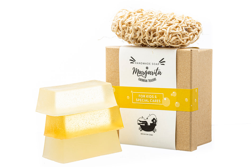 Kit For Kids & Special Cares (3 jabones) Neutro / Sweet Dreams / Aloe Vera.