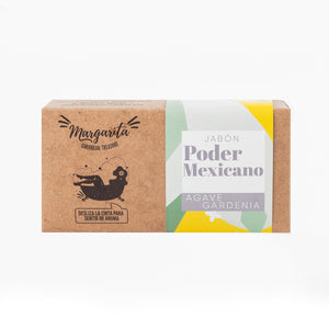 Jabón Poder Mexicano - Agave y Gardenia - Hidratante