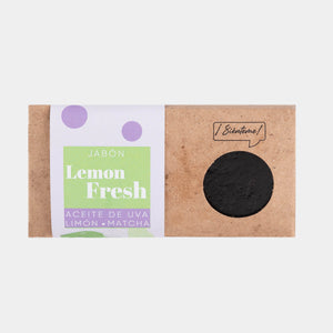 Jabón Lemon Fresh - Limón, Matcha y Uva - Rejuvenecedor - 120gr