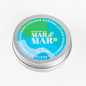 Mascarilla Mar & Mar - Algas marinas, Girasol, Vitamina C - Todo tipo de piel